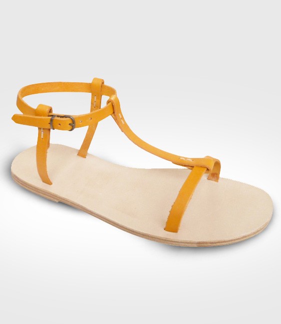 sandali in pelle artigianali donna