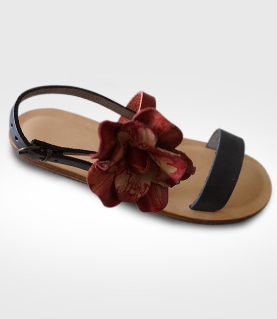 sandalo pelle donna