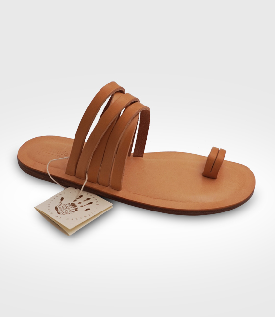 sandali in pelle artigianali donna