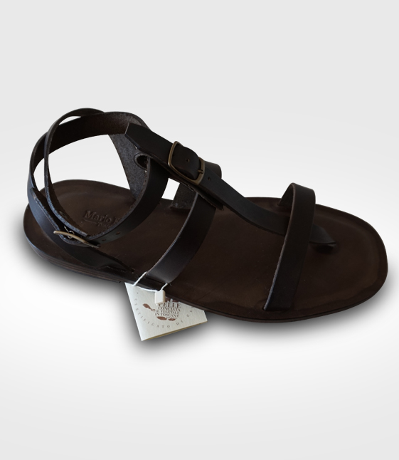 sandali in pelle artigianale uomo