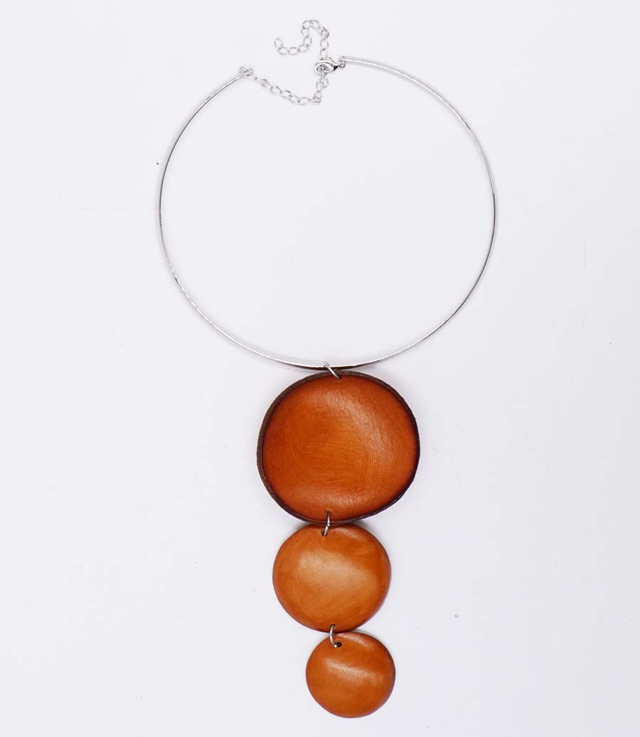 Lederkette Pflanzlich gegerbte, Mod. Fuoco 3